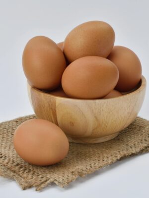 crate of eggs