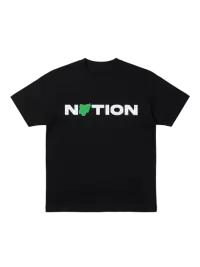 Nation by DTV Black T-Shirt Xaviey Davrel TV merch Nigeria