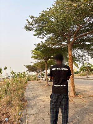 Nation by DTV Black T-Shirt Xaviey Davrel TV merch Nigeria
